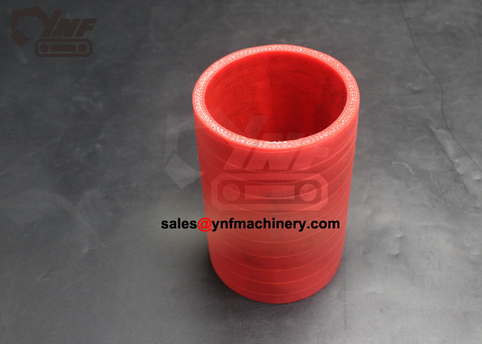 Reinforced rubber hose connecting air system components