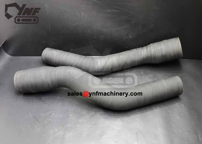 Reinforced rubber intake hose