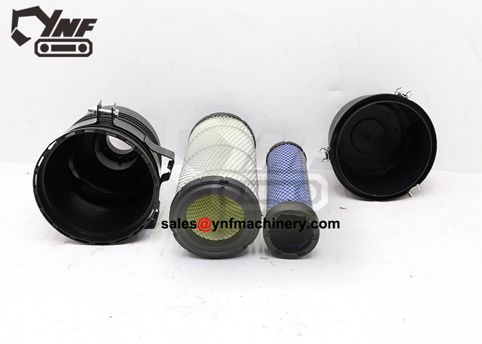 YNF17986 excavator air cleaner assembly durable housing