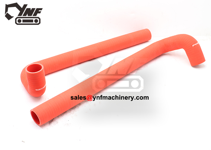 Reinforced rubber intercooler hose