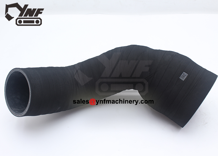 Excavator air cleaner intake hose