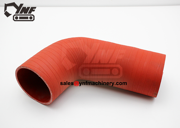Reinforced rubber intake hose