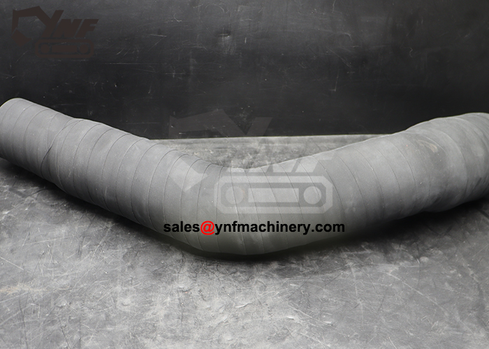 Reinforced rubber intake hose for SK200-6E and SK230-6E