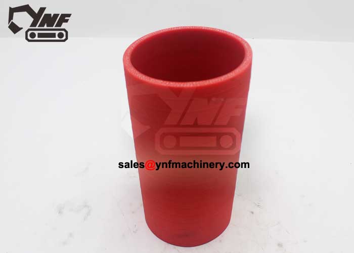 Flexible rubber air hose for engine intake system