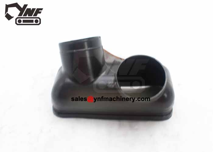 Liugong excavator engine air duct pipe replacement