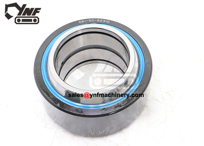 Excavator front axle spherical bearing detailed image