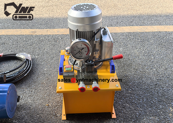 excavator undercarriage chain press equipment