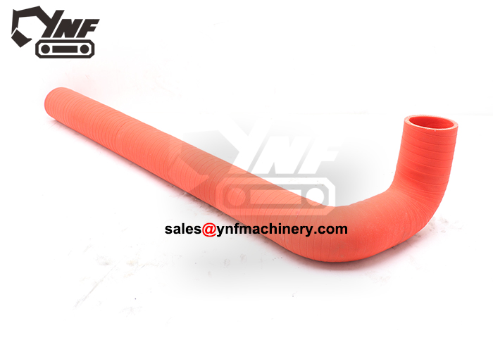 Heavy equipment engine air duct