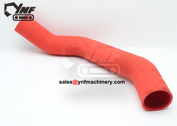 Reinforced rubber air induction hose