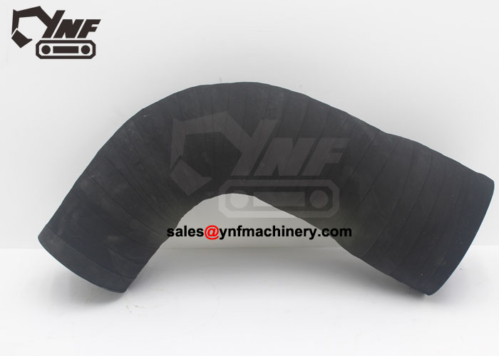 SH350-5 excavator air intake pipe replacement