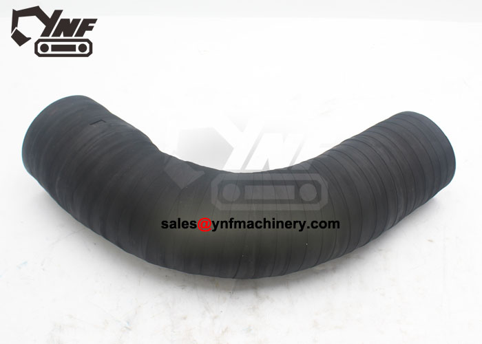 SH350-5 excavator air intake pipe replacement