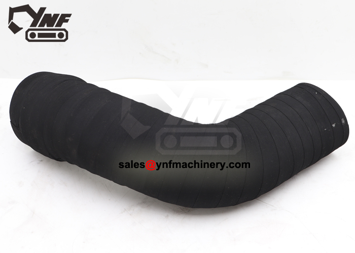 Liugong 210 engine air intake pipe replacement