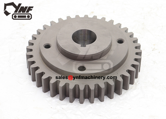 Replacement timing gear for construction machinery engine