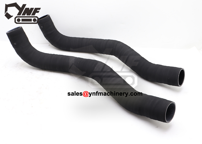 Reinforced rubber intercooler hose