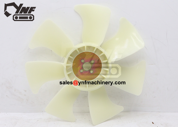 V1505 engine fan blade high airflow efficiency