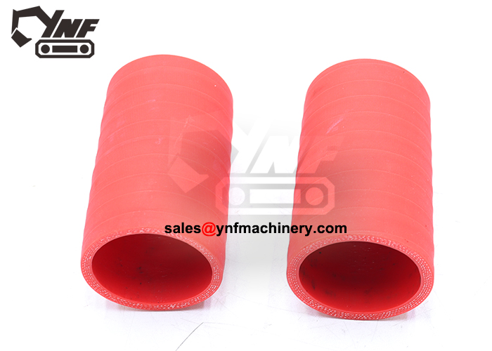 Heavy equipment air intake hose