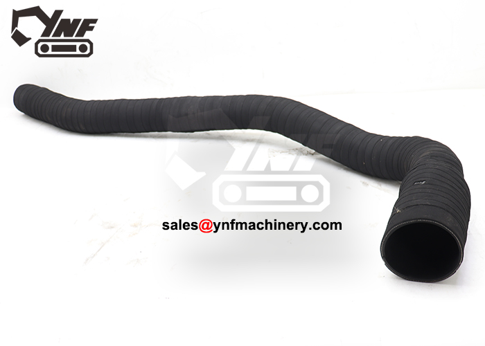 Excavator intake hose