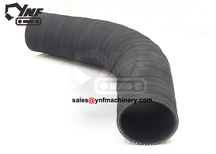 Heavy equipment engine air hose