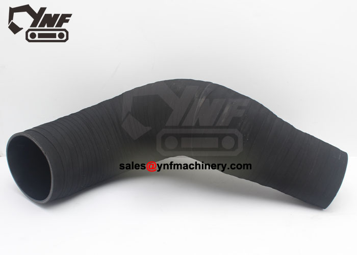 turbo air hose for excavator engine cooling system