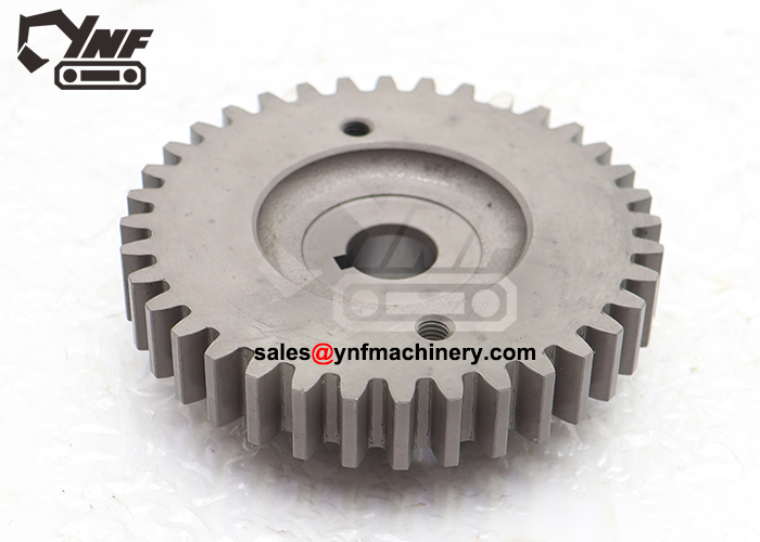 Replacement timing gear for construction machinery engine