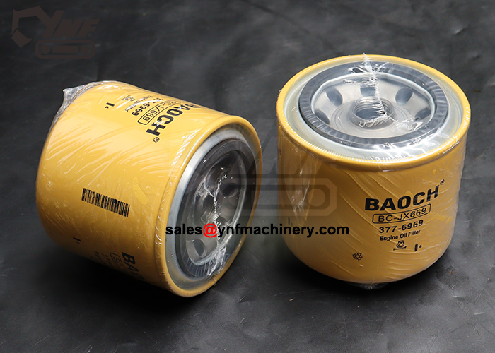 heavy machinery oil filter 377-6969 replacement part
