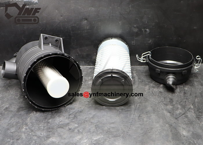 YNF17988 compact excavator air cleaner durable housing