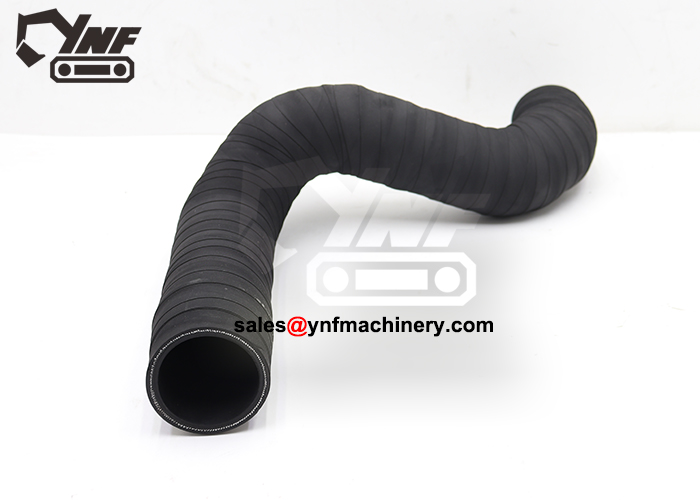 Heavy equipment engine air hose