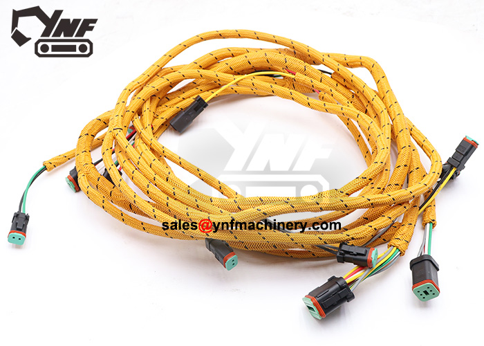 durable excavator wiring harness for engine system