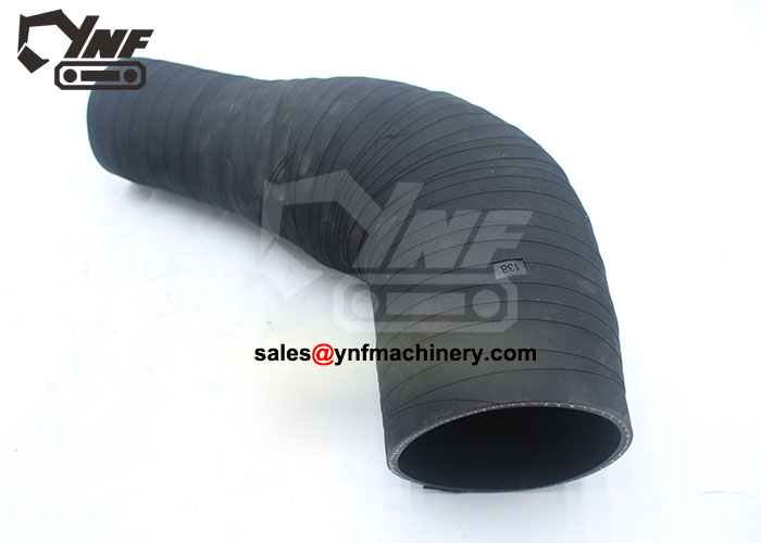 SANY 330 335 excavator engine air intake hose replacement