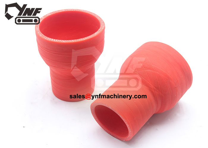 High-temperature silicone air hose for turbo and intercooler systems
