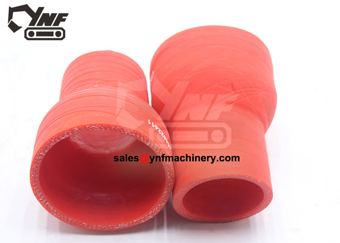 OEM compatible 2444Z2347 244422411 red silicone hose for SK excavators
