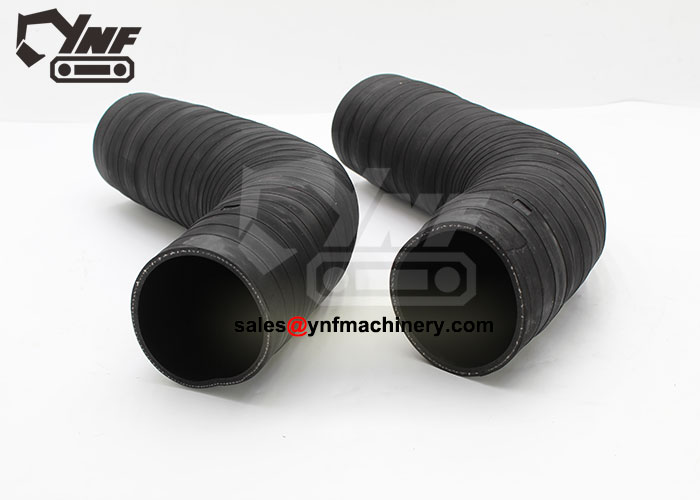 Volvo EC210 engine air intake pipe replacement