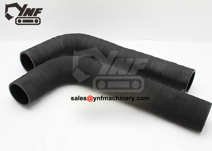 Heavy equipment intake tube short