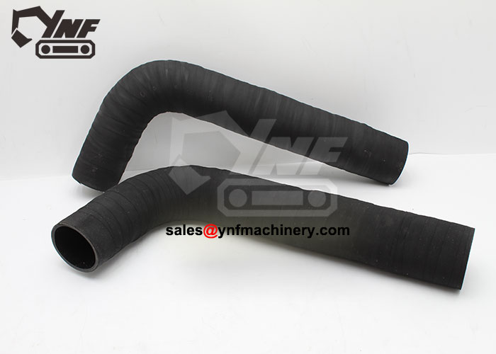 Short reinforced air induction hose
