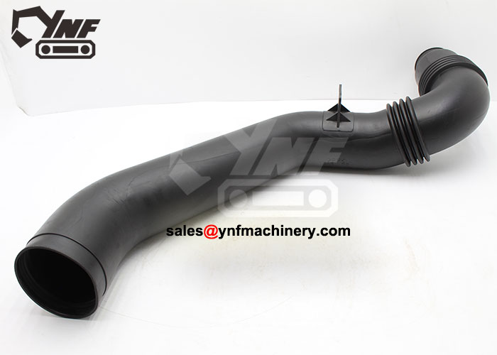 Reinforced rubber and metal air hose YNF02416