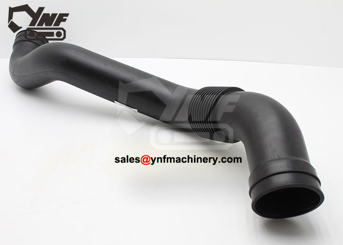Heavy equipment plastic air intake pipe replacement part