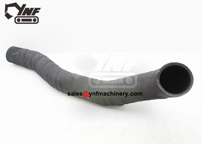 Excavator air intake duct