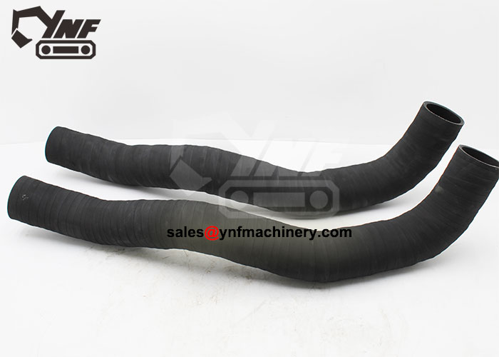 Reinforced rubber air intake hose