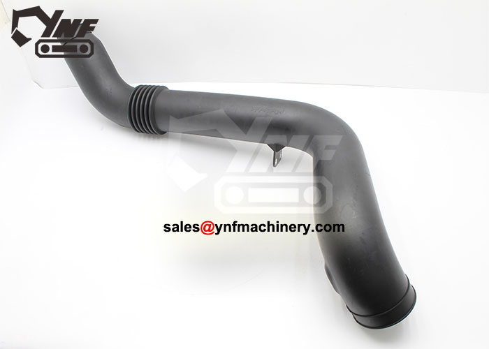 excavator air intake pipe for engine airflow system