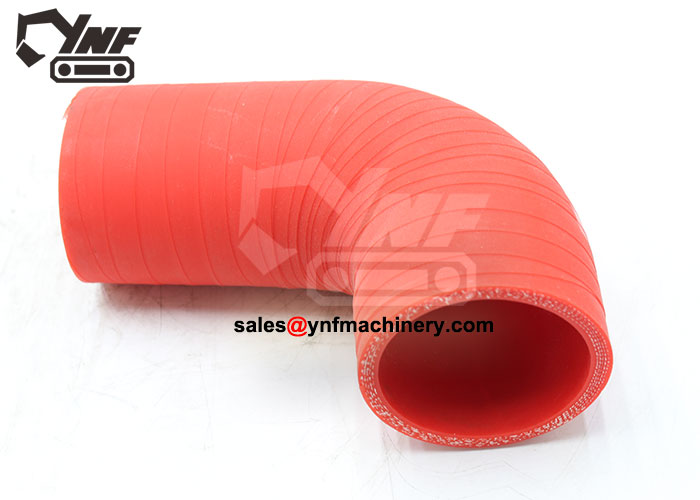 EC210B excavator engine air intake hose replacement