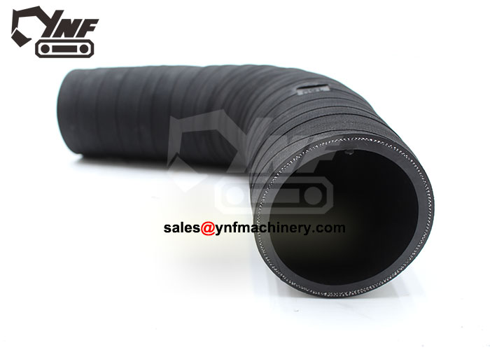 Heavy equipment engine intercooler hose replacement part