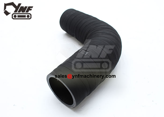 Reinforced rubber and metal intercooler hose for SK200-6E