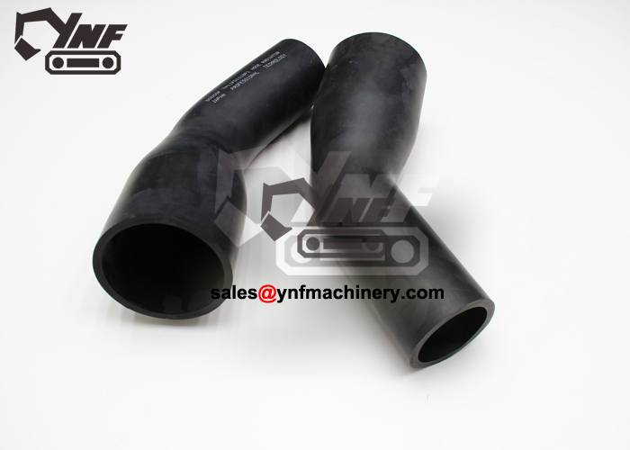 Heavy equipment engine air intake hose replacement part