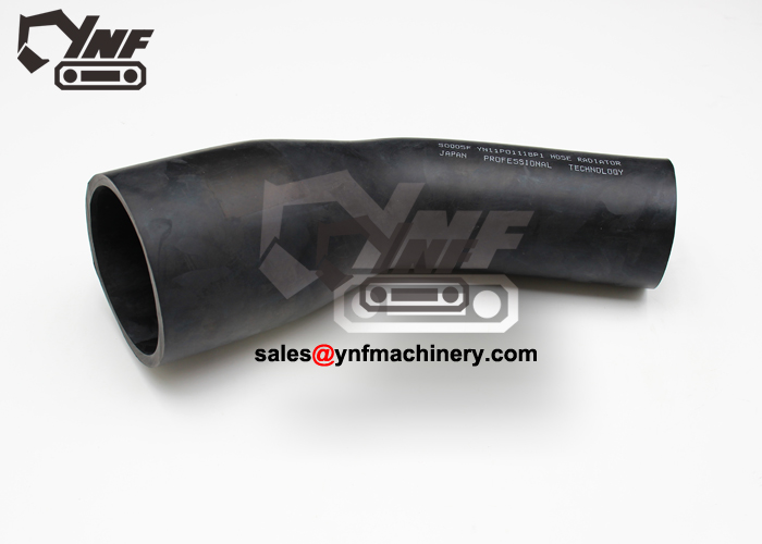 Durable rubber intake pipe for SK200-8 excavator