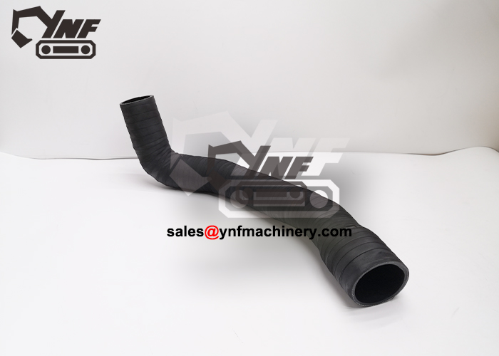 Durable rubber intake pipe for SK130-8 excavator