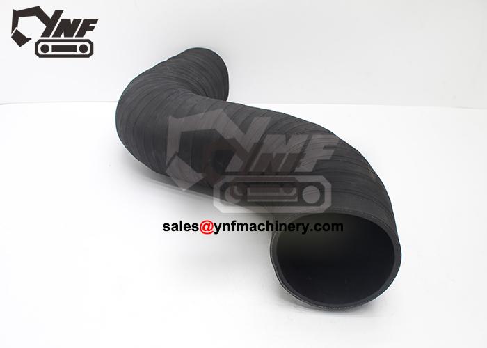 Heavy equipment intake tube