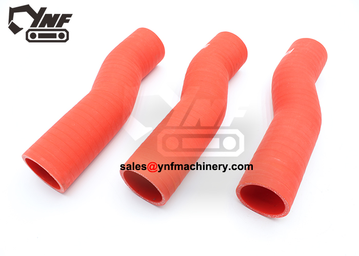 Excavator engine air hose replacement part