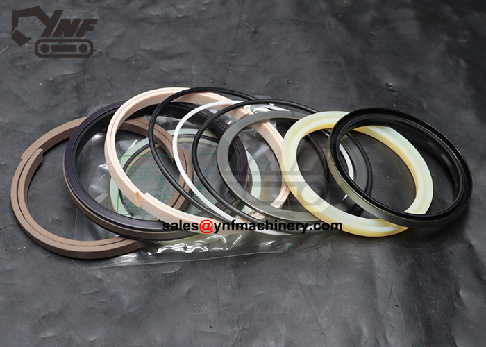SY225 bucket cylinder repair seal kit piston and rod seals