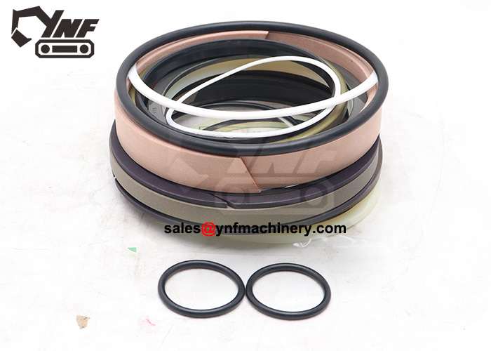 Heavy duty hydraulic seal kit for excavator bucket cylinder maintenance