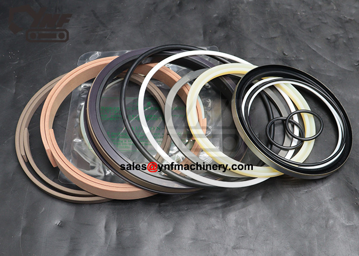 Heavy duty hydraulic seal kit for excavator arm cylinder maintenance